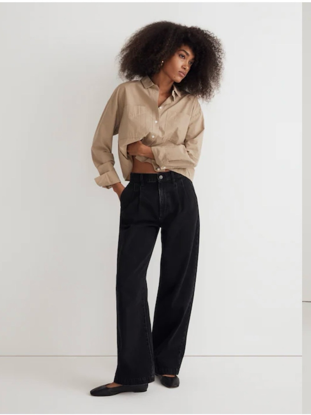 Madewell Baggy Straight Jeans